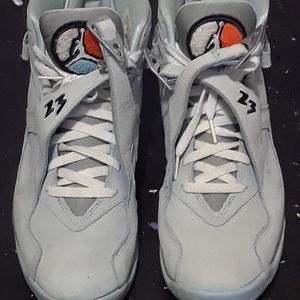 Air Jordan retro 8 ice blue authentic vintage 2007